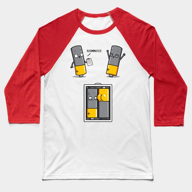 Roommates! Baseball T-Shirt by Raffiti